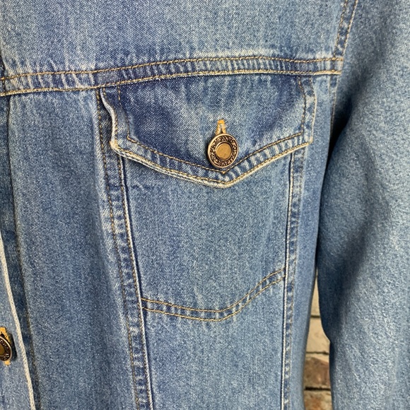 Scarlett blue denim midi dress size 13/14 - Picture 2 of 6